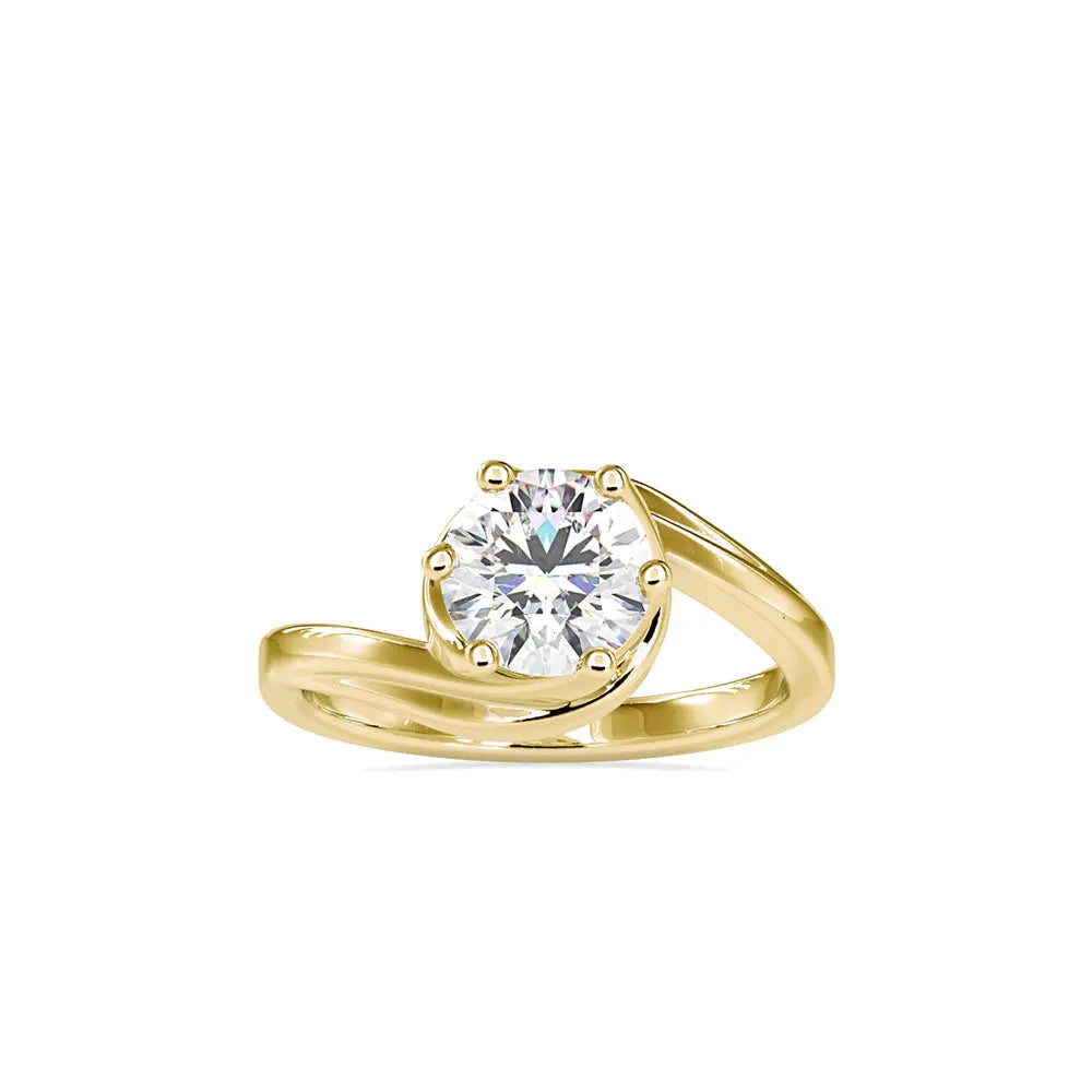 Enduring Brilliance: The Versatile Six-Prong Diamond Solitaire Ring Audiam