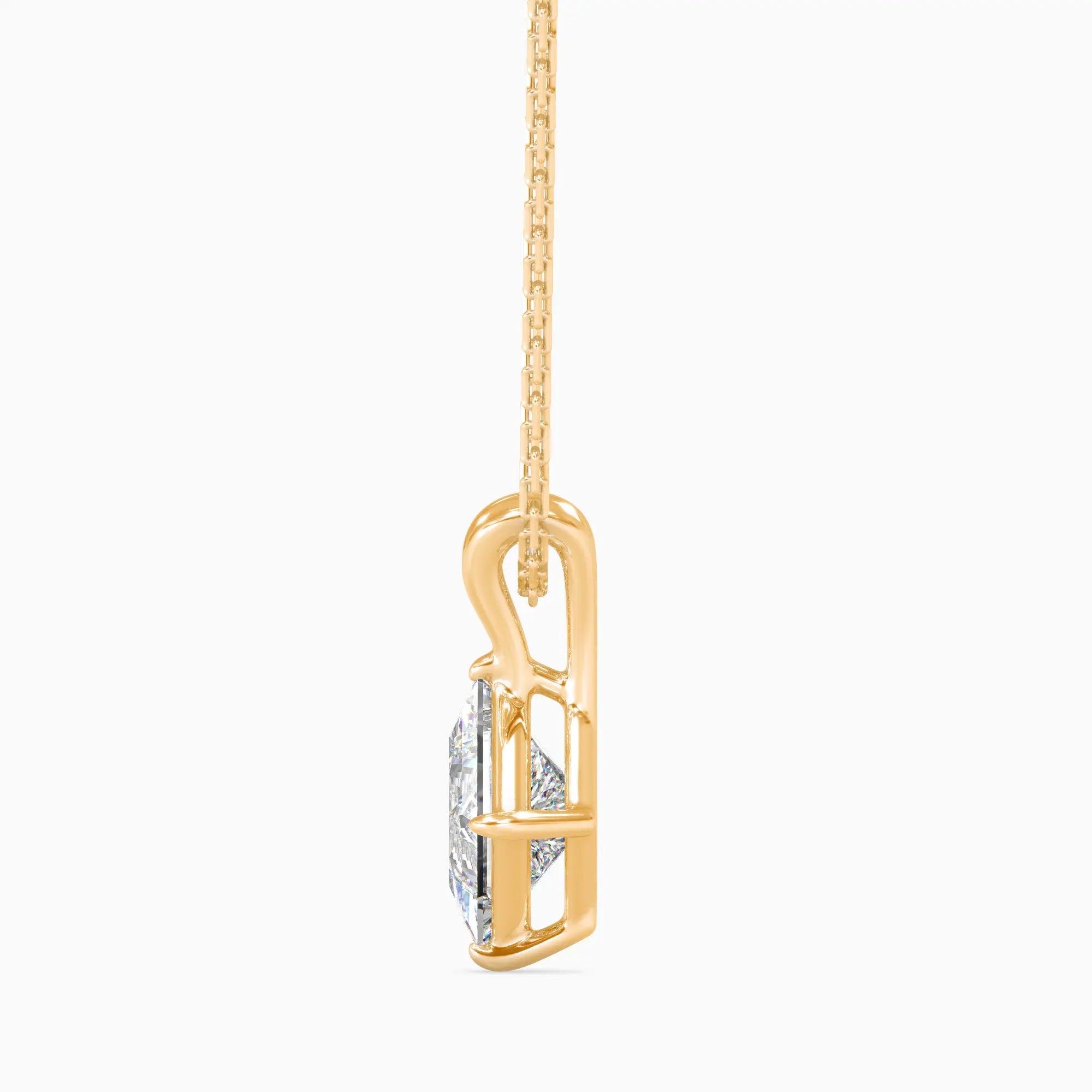 Timeless Princess Cut Pendant: A Modern Classic Audiam
