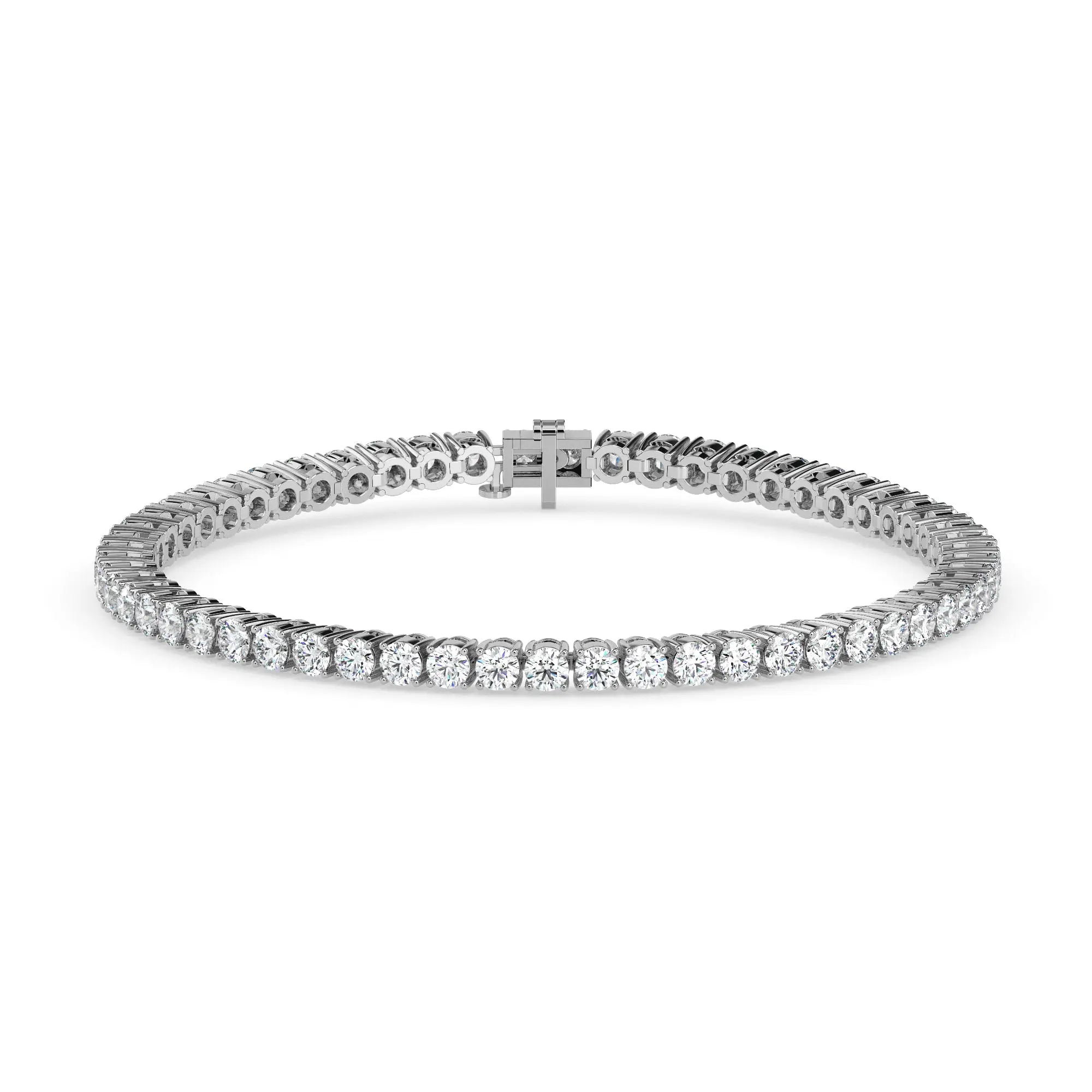 Timeless Elegance: 4-Prong Tennis Bracelet Audiam