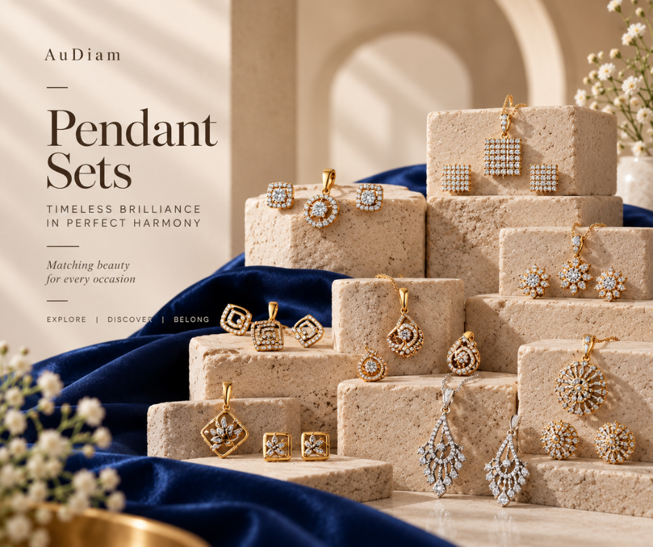 Pendant Set by AuDiam Diamonds